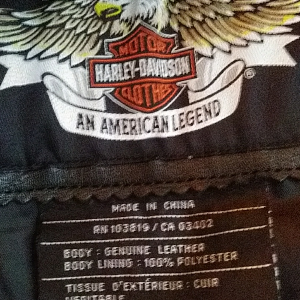 harley Davidson leather jacket - Picture 5 of 5